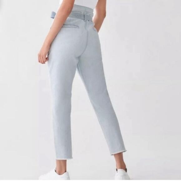 DL1961 Susie Paper Bag High Rise Jeans Size 27 - Picture 13 of 14